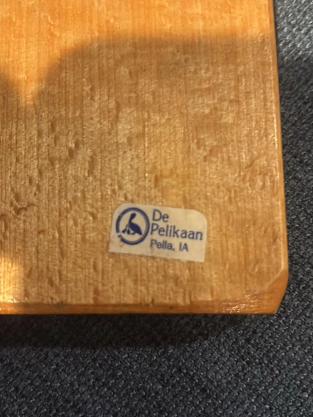 De Pelikaan Wooden Speculaas Cookie Mold - Dutch Boy